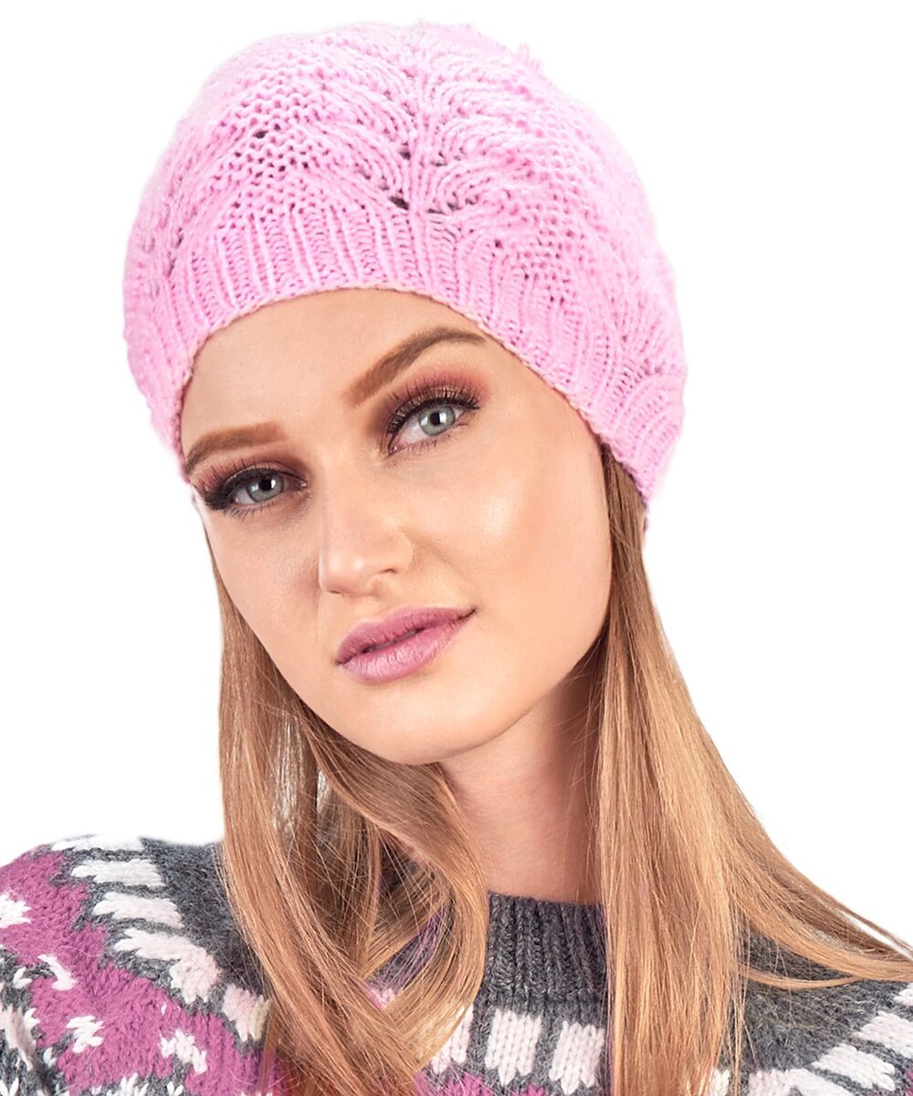 2381 Alpaca Beanie Hat Handmade with Peruvian Alpaca Wool for Outdoor